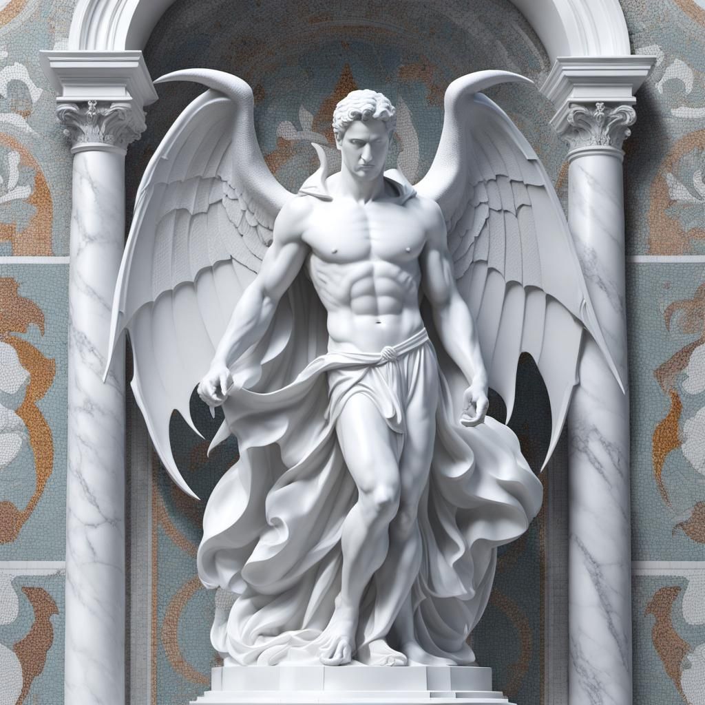 Lucifer Statue