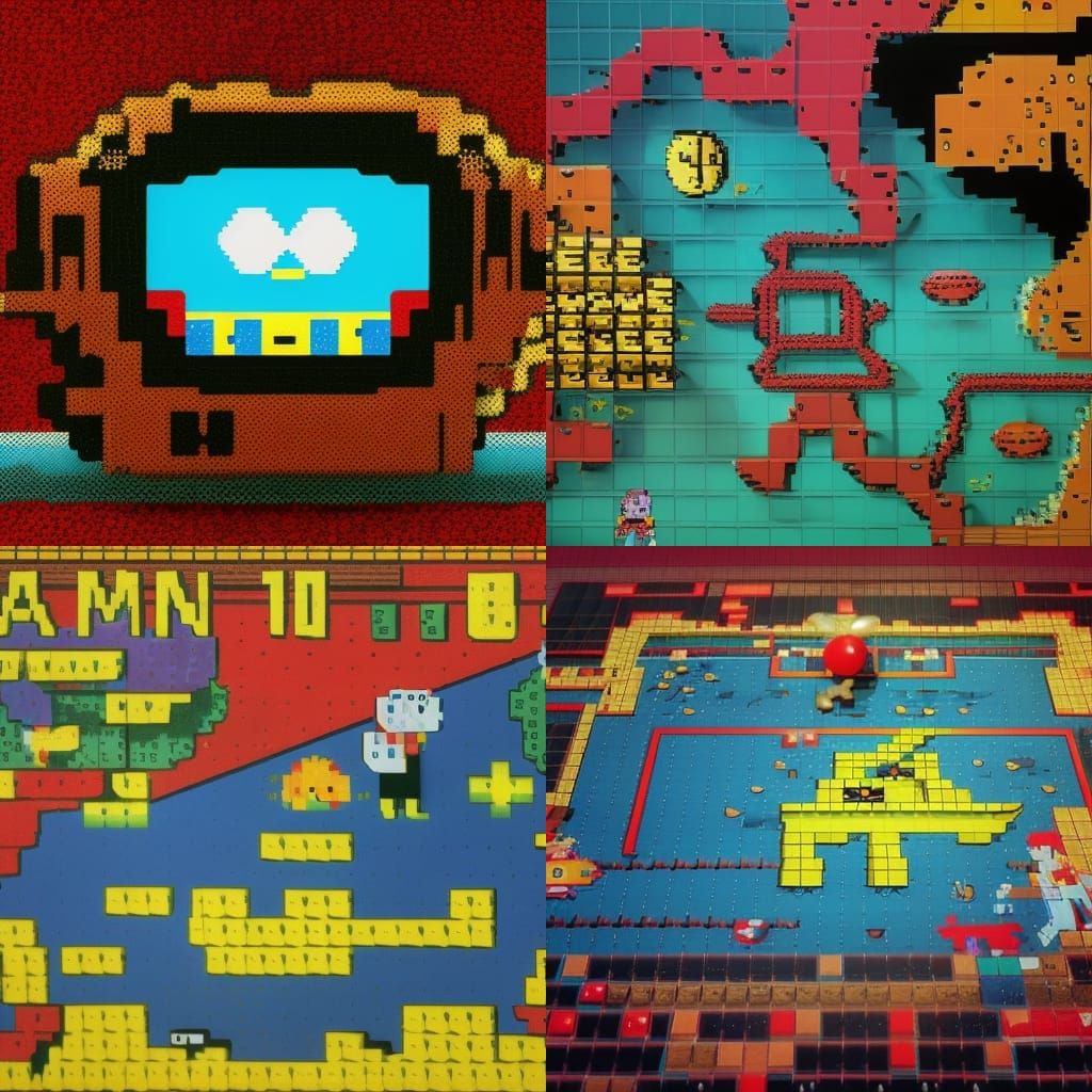 Pacman's European Adventure: 8-bit Cyberpunk Comic