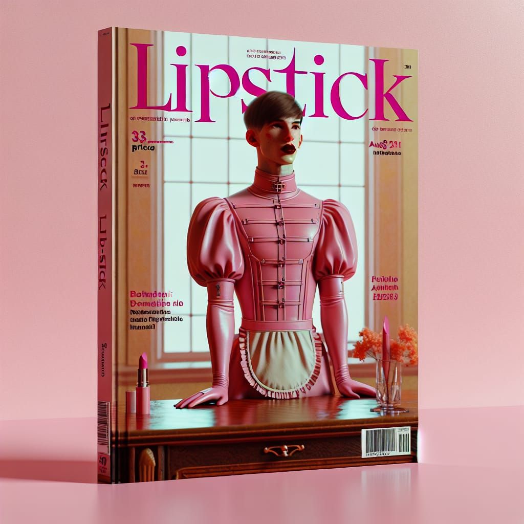Magazine Cover: 'Lipstick' - Fantasy Concept Art