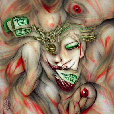 Personification of Greed: Avarice Illustrated