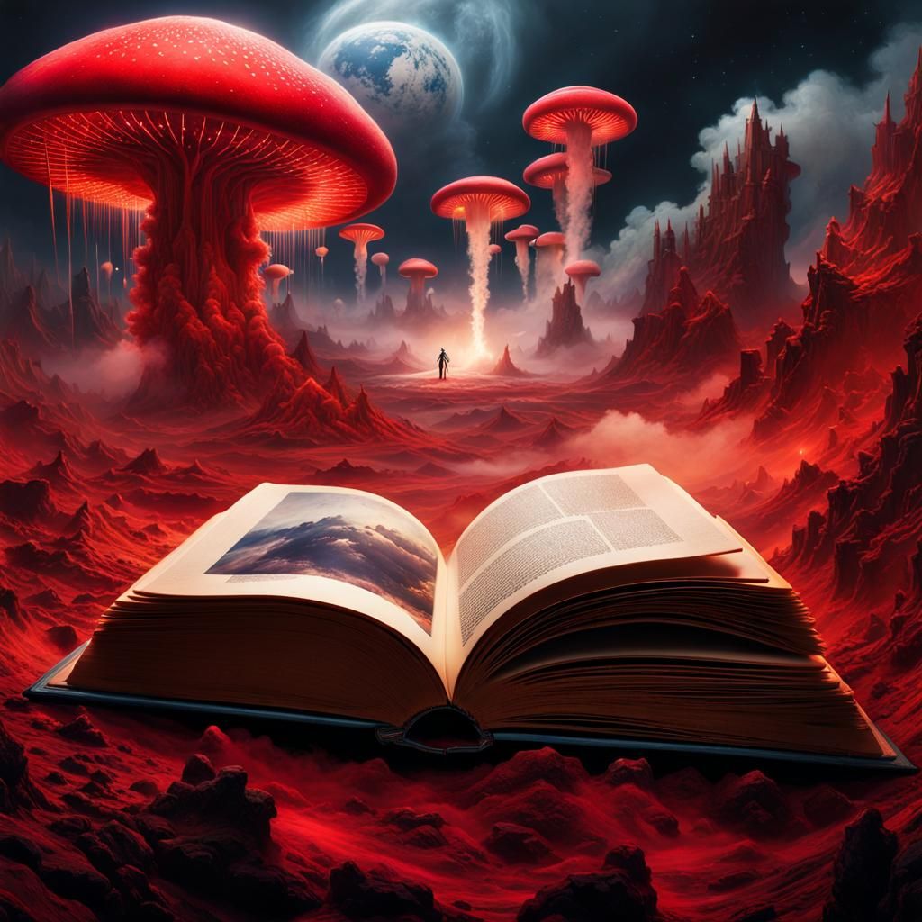 "The Mushrooms of Mars" never written by Edgar Rice Burroughs