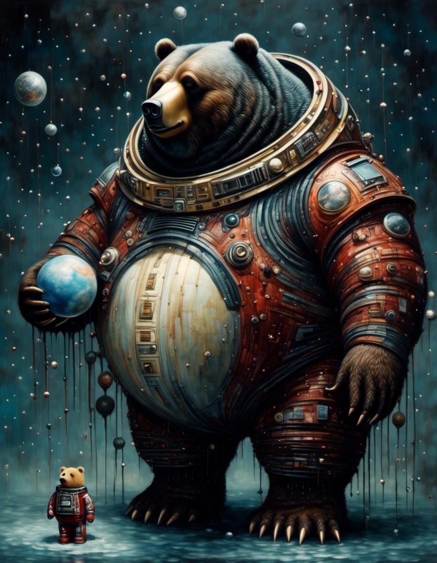 Galactic Attire by Lakeside at Midnight