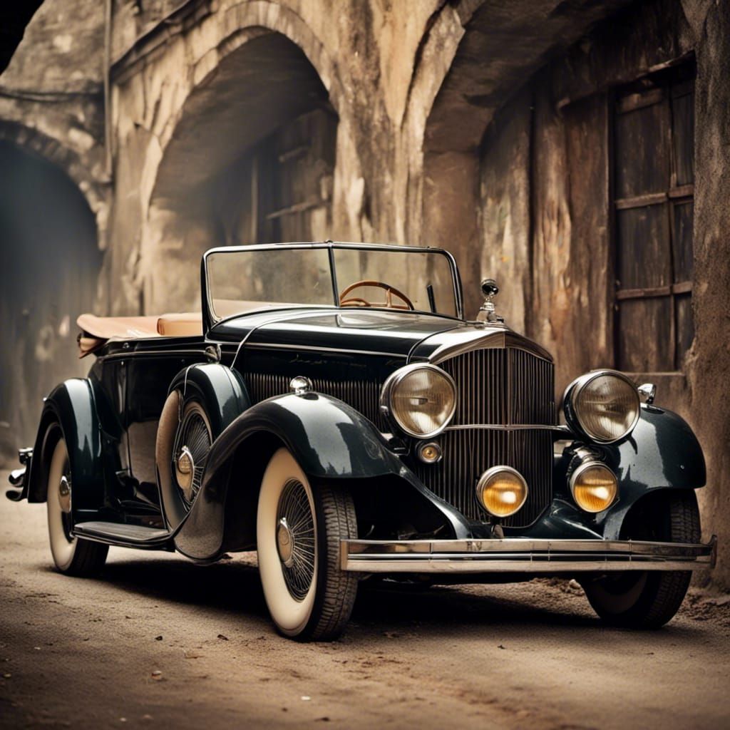 1935 Duesenberg SJN Convertible in Ektachrome Style