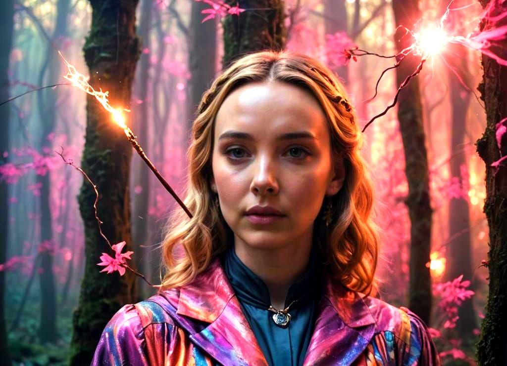 Jodie Comer as Fleur de Lys Digital Art