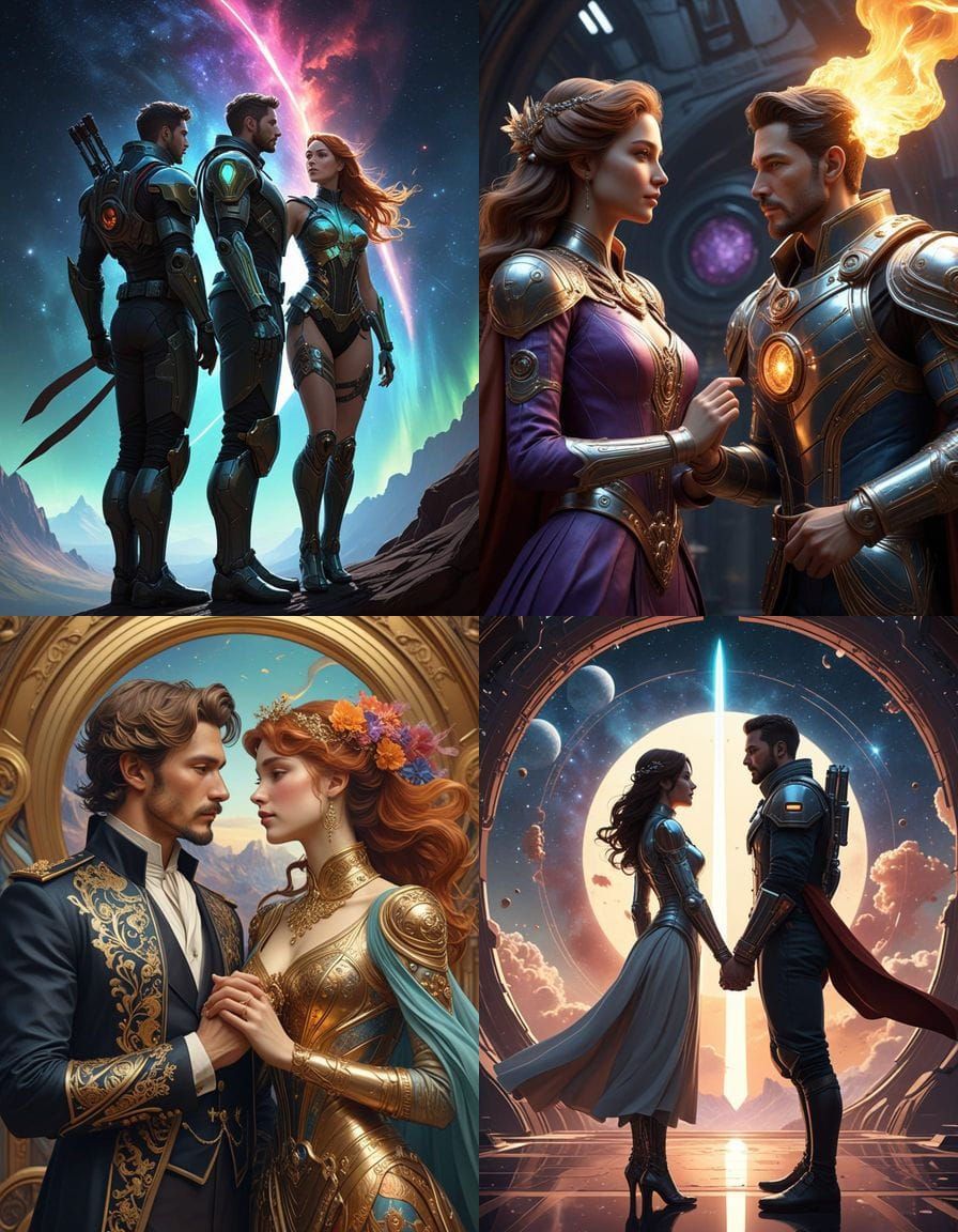 Cosmic Couple Embarks on Stellar Voyage