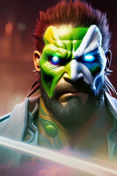 Hyperdetailed Portrait Fusion in Van Gogh Style