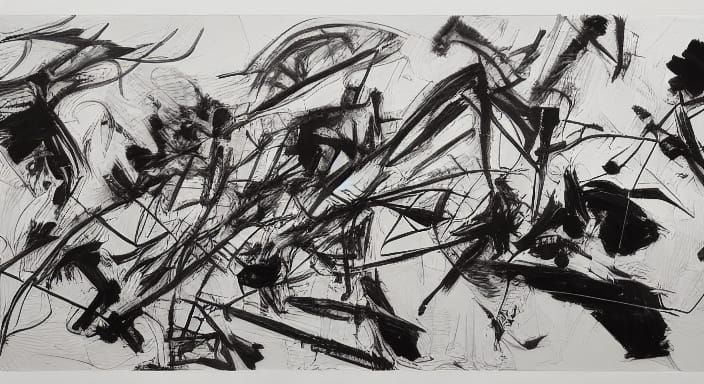 Reimagined Guernica Mural in Kim Jung Gi Style