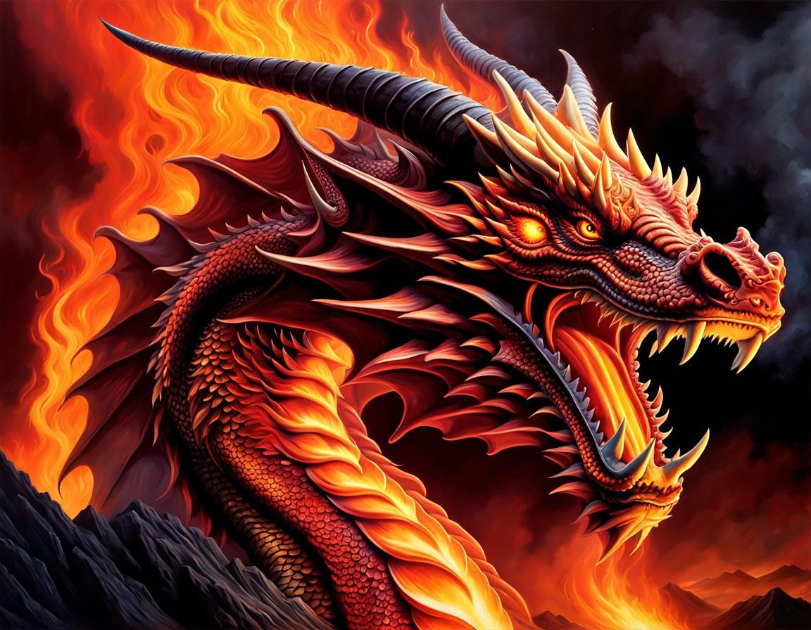 Fire Dragon Emerging