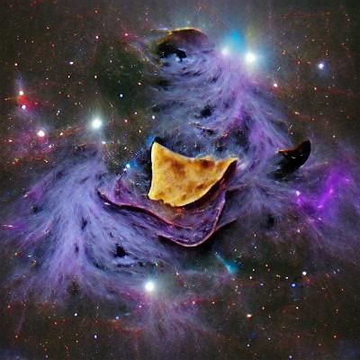 Nachos Nebula: A Cosmic Snack in Space