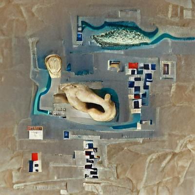 Abstract Tentacle Design in Surreal Style