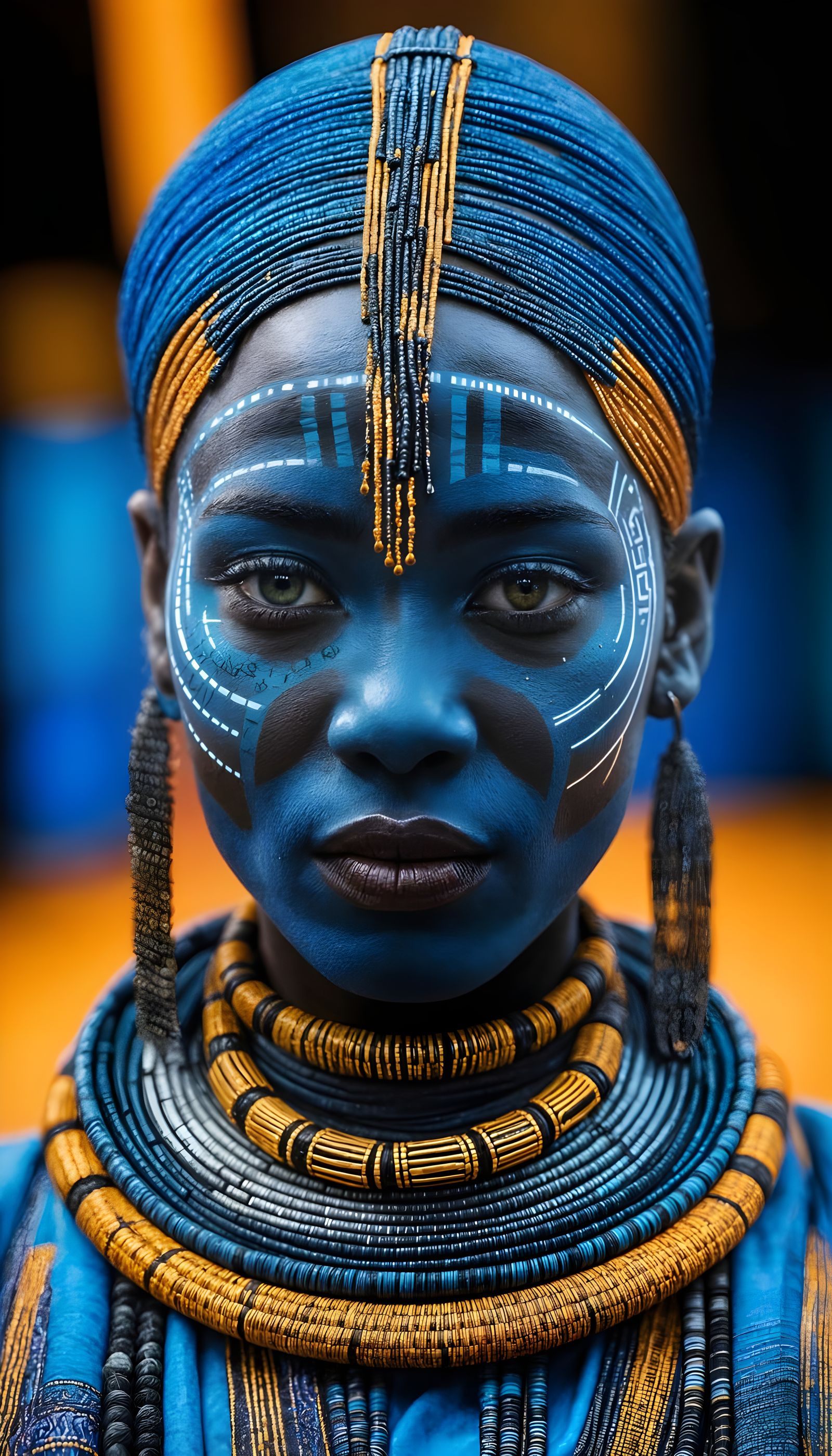 Afrofuturist Beauty Reigns on Cyber-Accra Runway