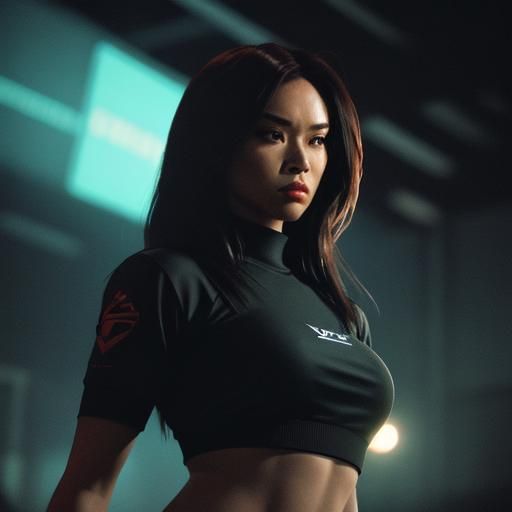 Cinematic Portrait of a Beautiful Woman