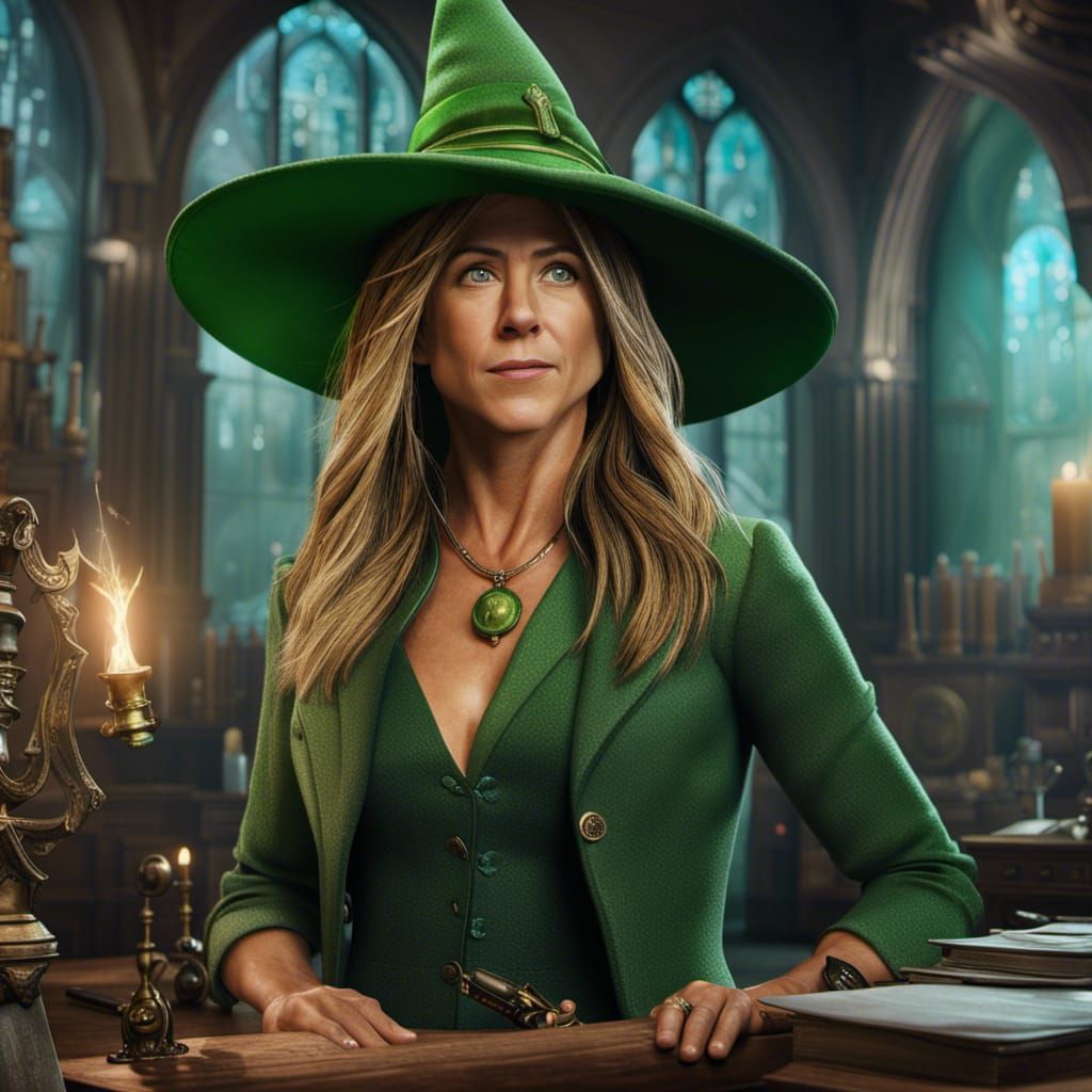 Wizard Professor in Fantastical Digital Art