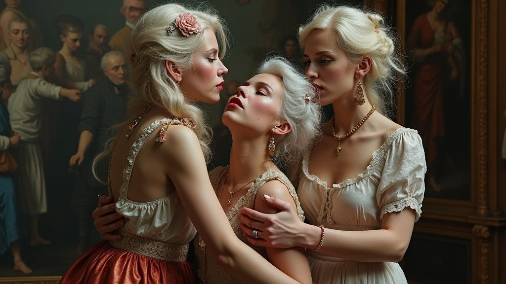 Old Masters' Night Out: Hyperrealistic 3D Photography