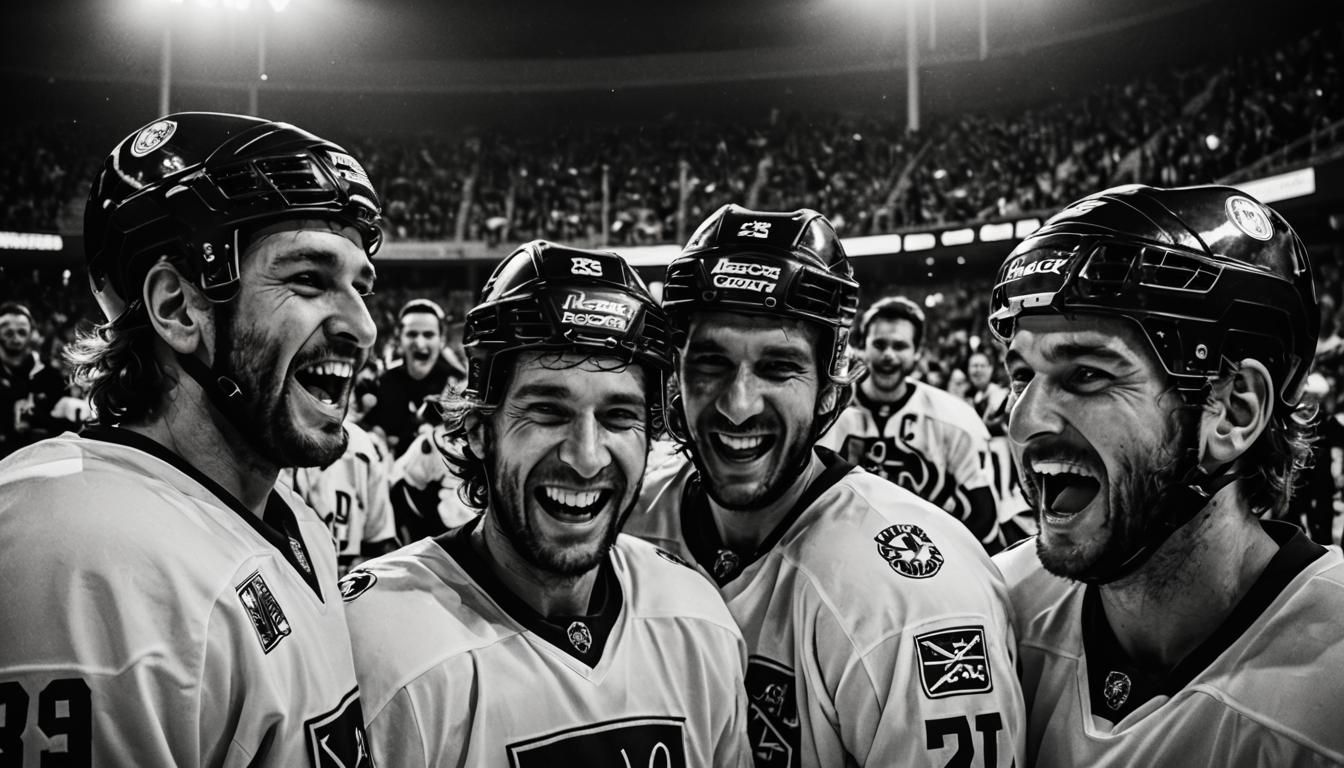 Czech Hockey Team's Joyful Victory