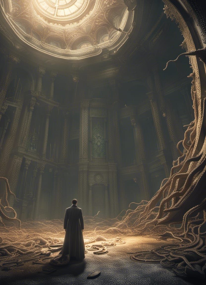 Eerie Portal to a Lovecraftian Reality