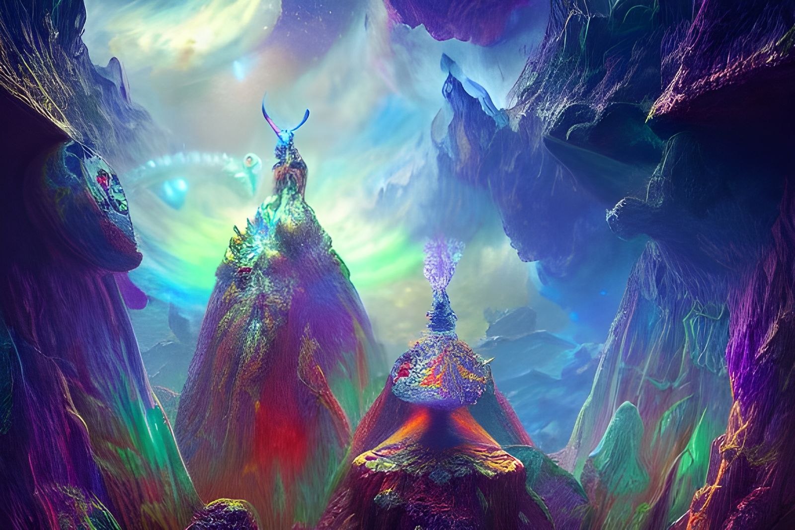 Psychedelic Machine Elf Dimension in Fractal Geometry