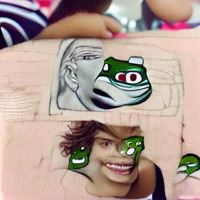 AI Generated Image of Pepe the Frog