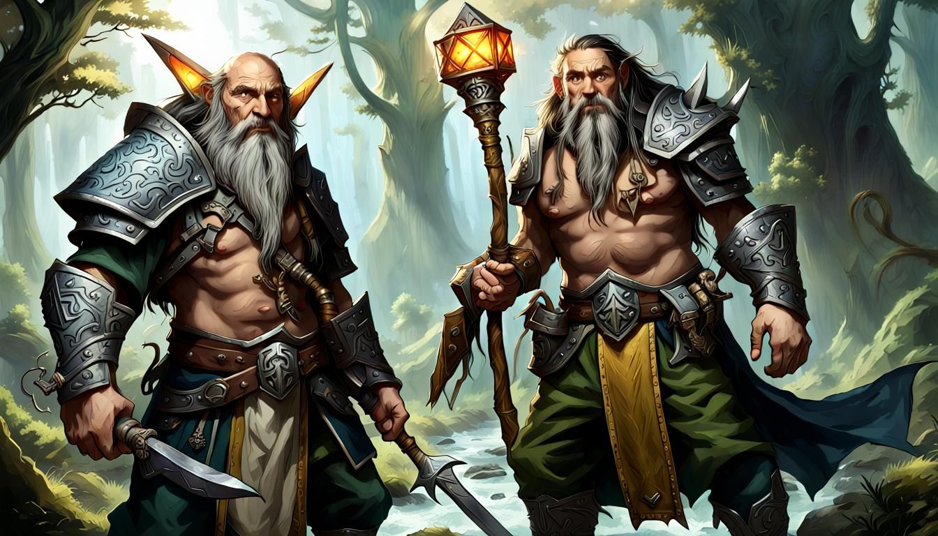 Wizard Ready for Dragon Treasure Expedition