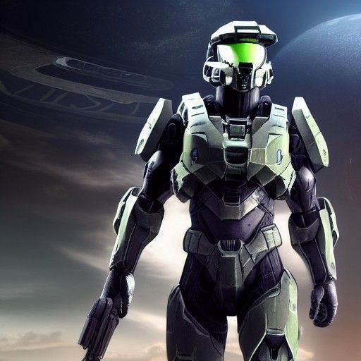 Halo and Destiny Character Hybrid