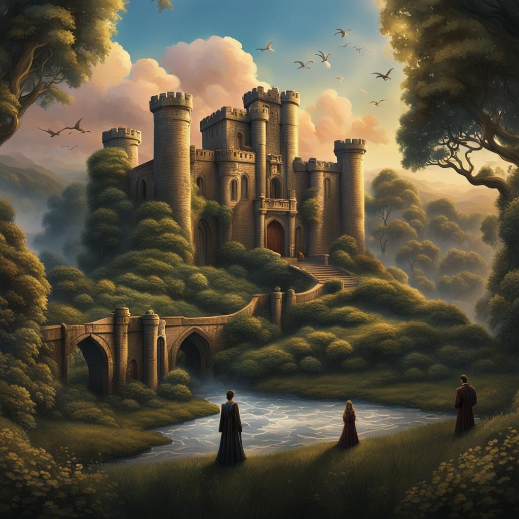 Princess Bride Movie Theme: Detailed Matte Painting