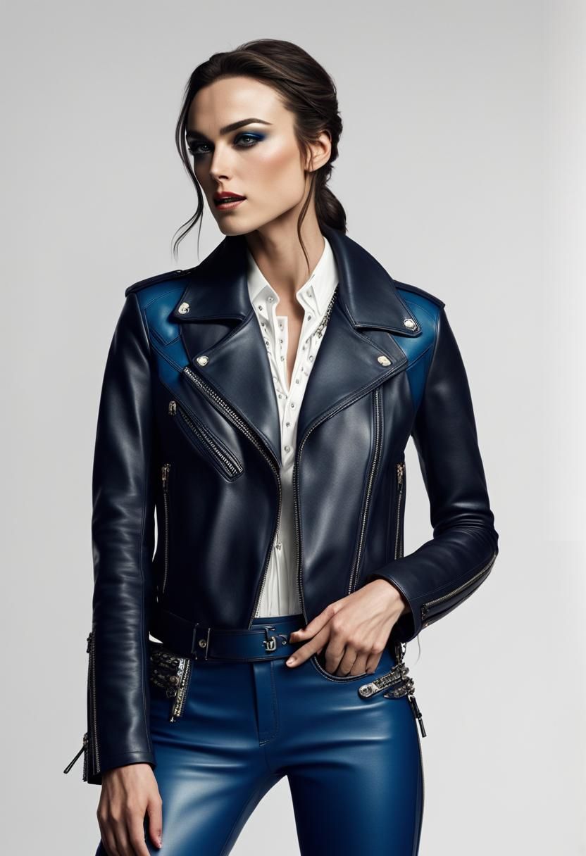 Keira Knightley Ultrarealistic Portrait in Corset