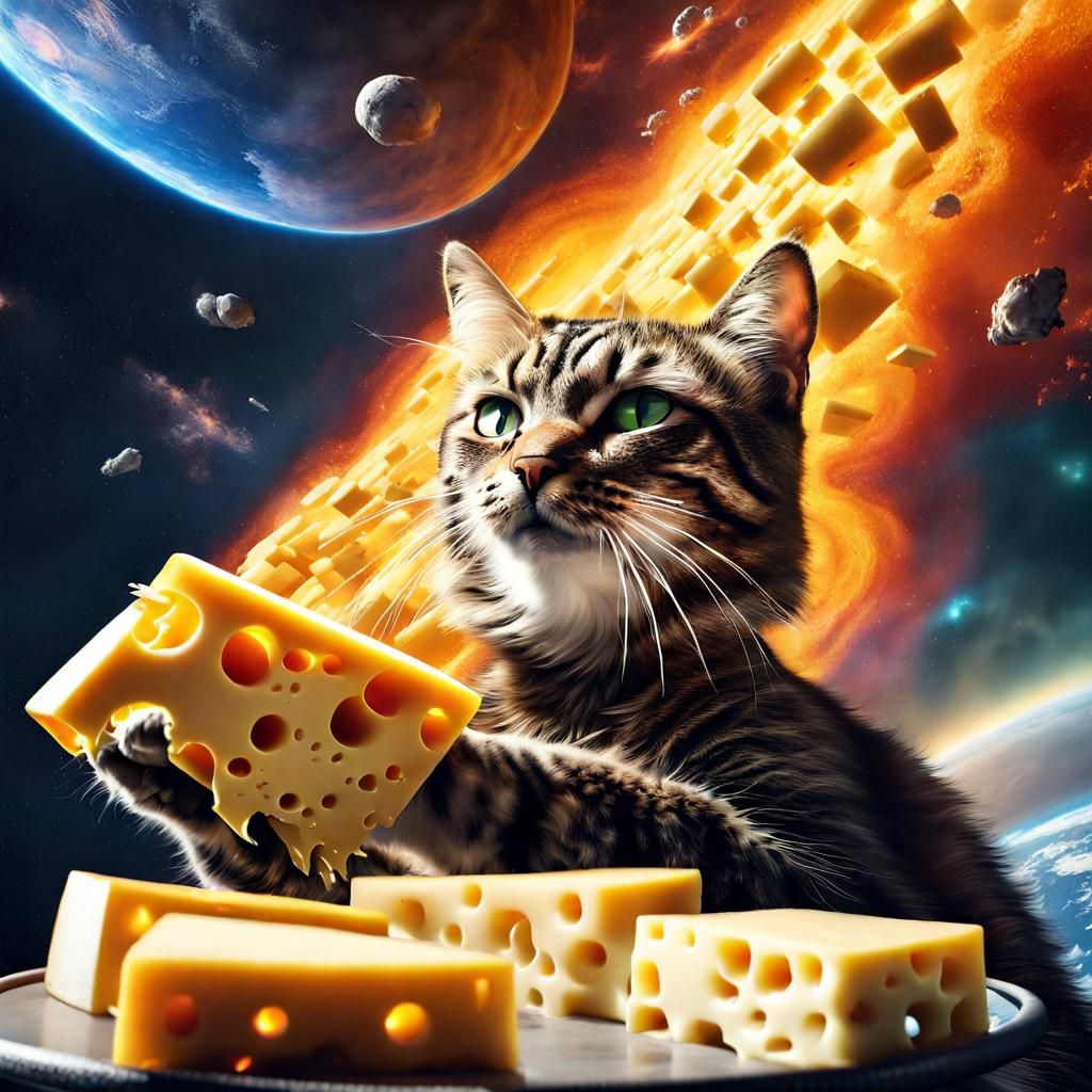 Cheese cat