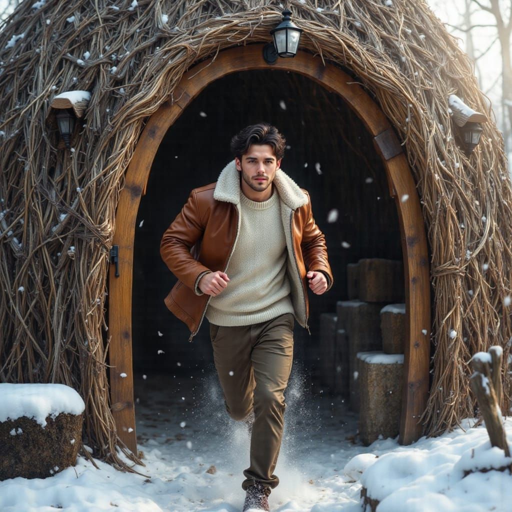 Within seconds of his exit, Byron swooshed into the air.  By...