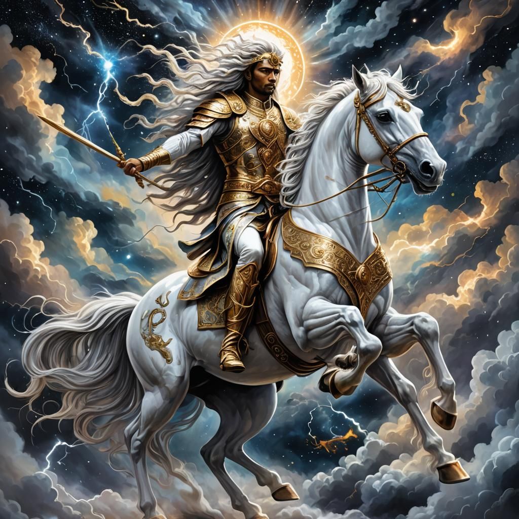 Kalki: Divine Warrior on White Horse