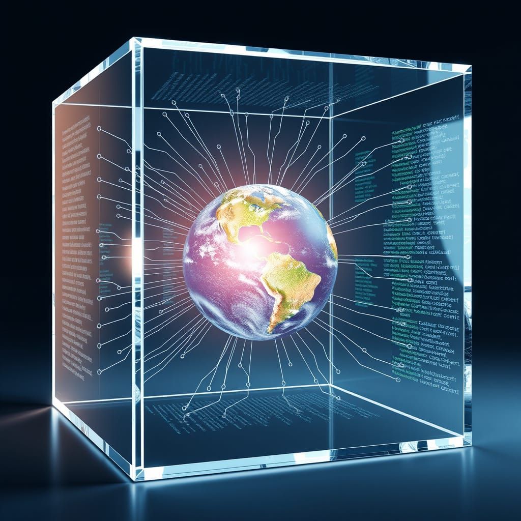 Sphere Inside Cube: Digital Earth Protection