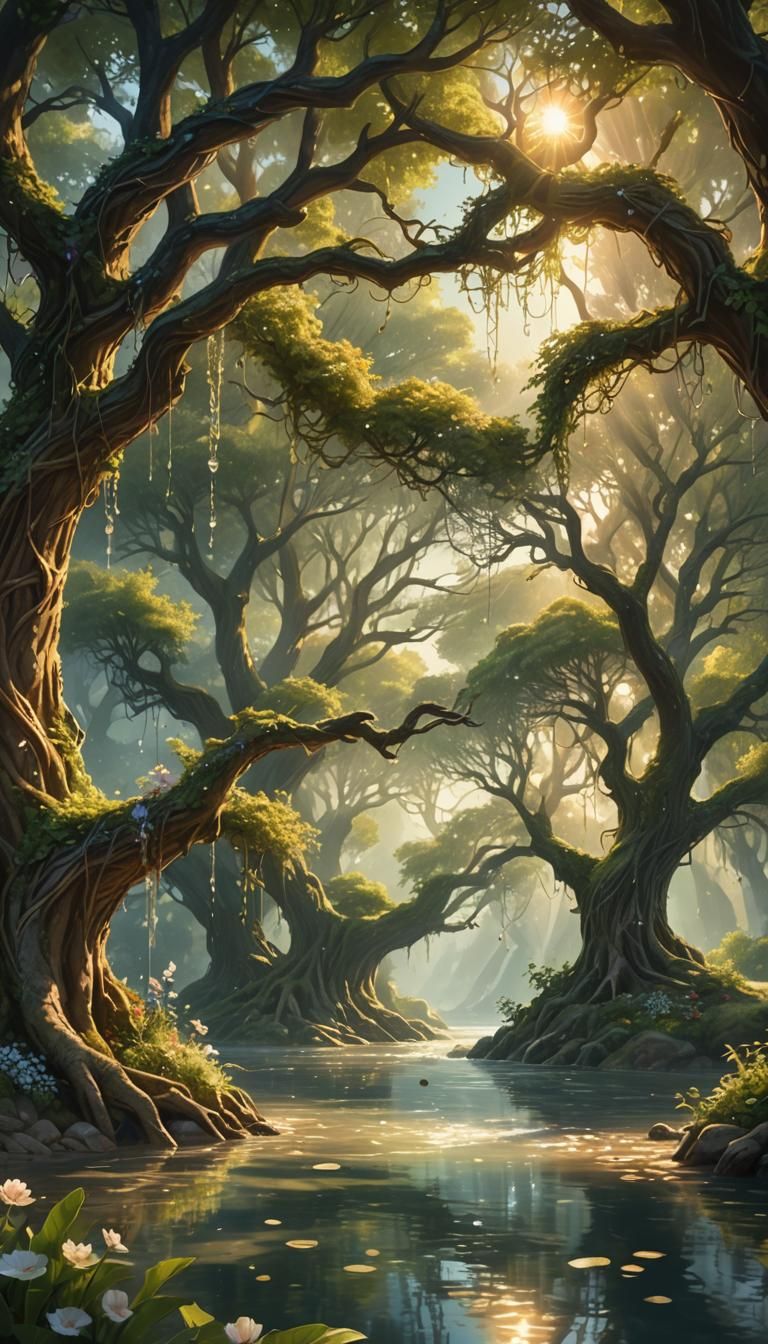 Fishermen Casting Nets on Crystal Rivers