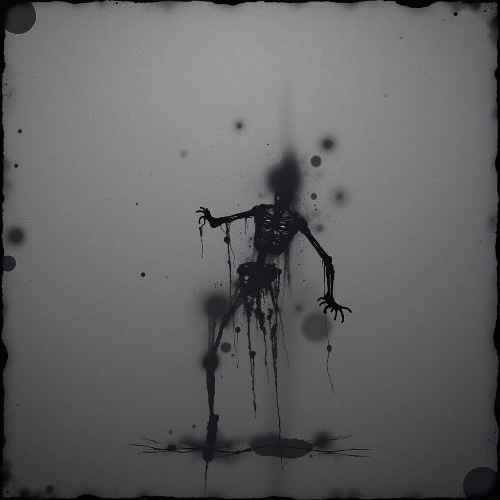 Zombie Ballerina in Grungy Urban Style