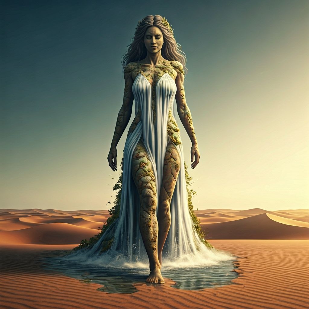 Granite Giantess Creates Oasis in Desert