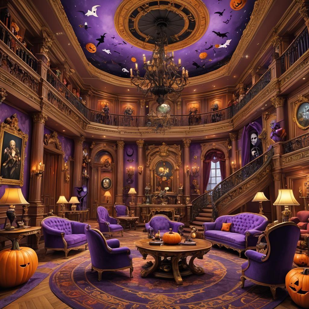 Halloween Playroom in Grand Autumn Estate