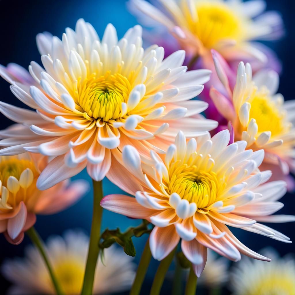 Colorful Floral Arrangement Full of Life and Energy