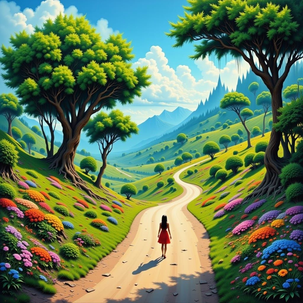 Path to a Better Life in Dreamy Style
