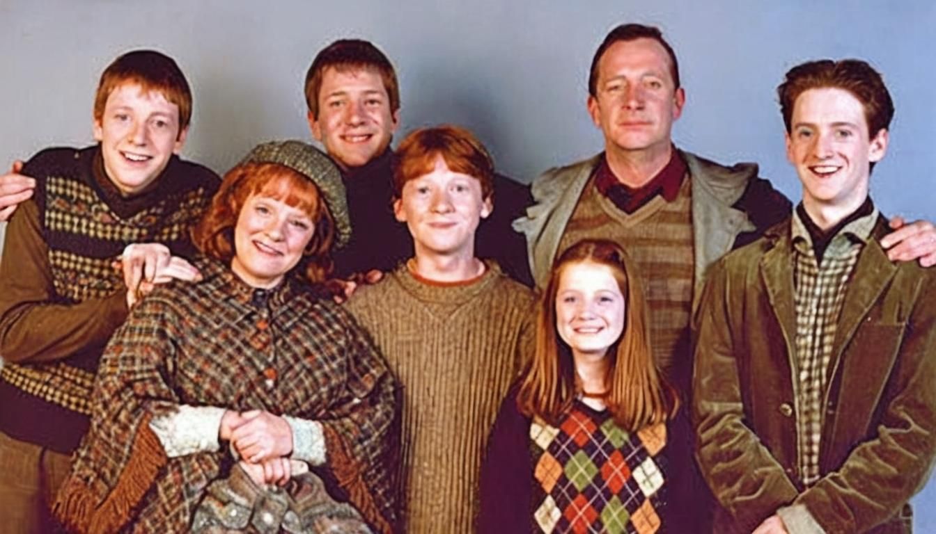 The Weasley Family Portrait from Harry Potter