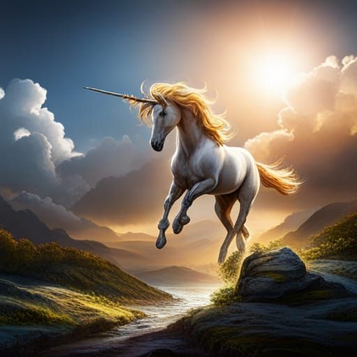 Majestic Unicorn: Symbol of Grace and Purity