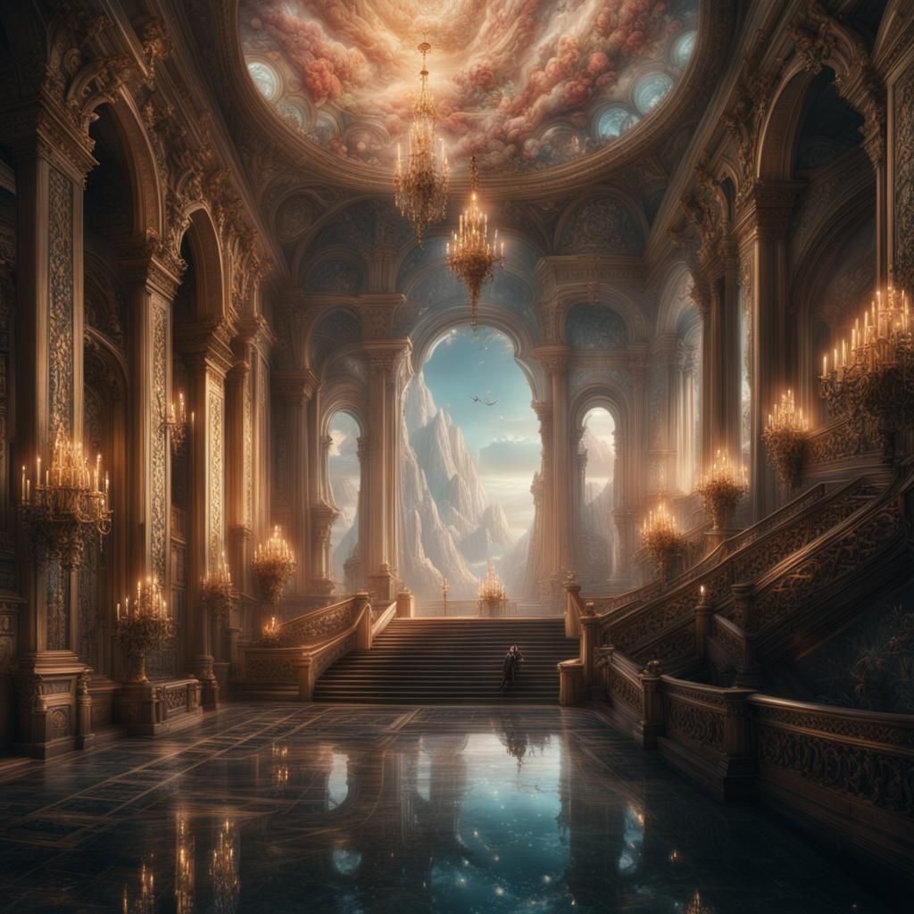 Epic Ethereal Digital Matte Painting
