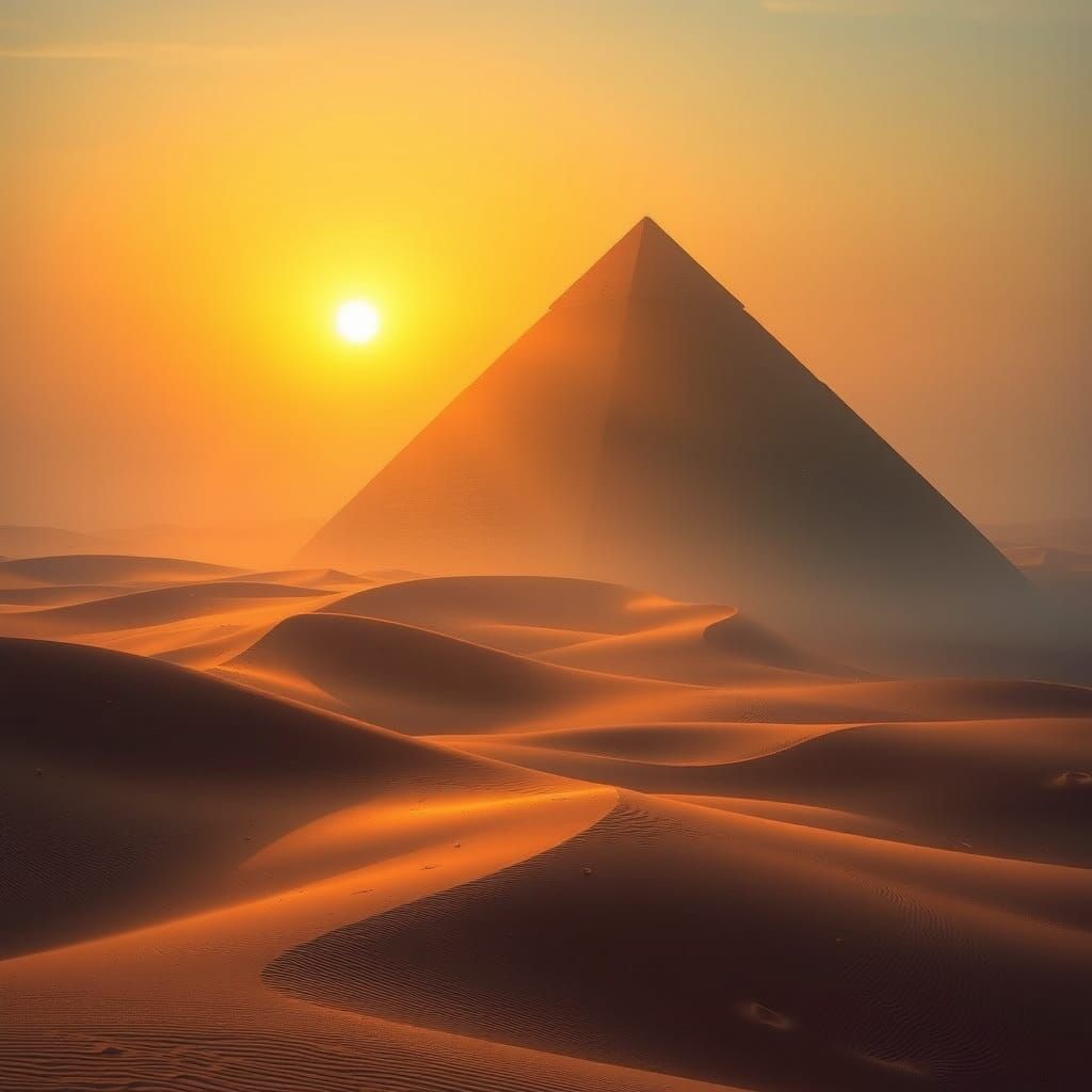 Golden Dawn on the Egyptian Pyramid