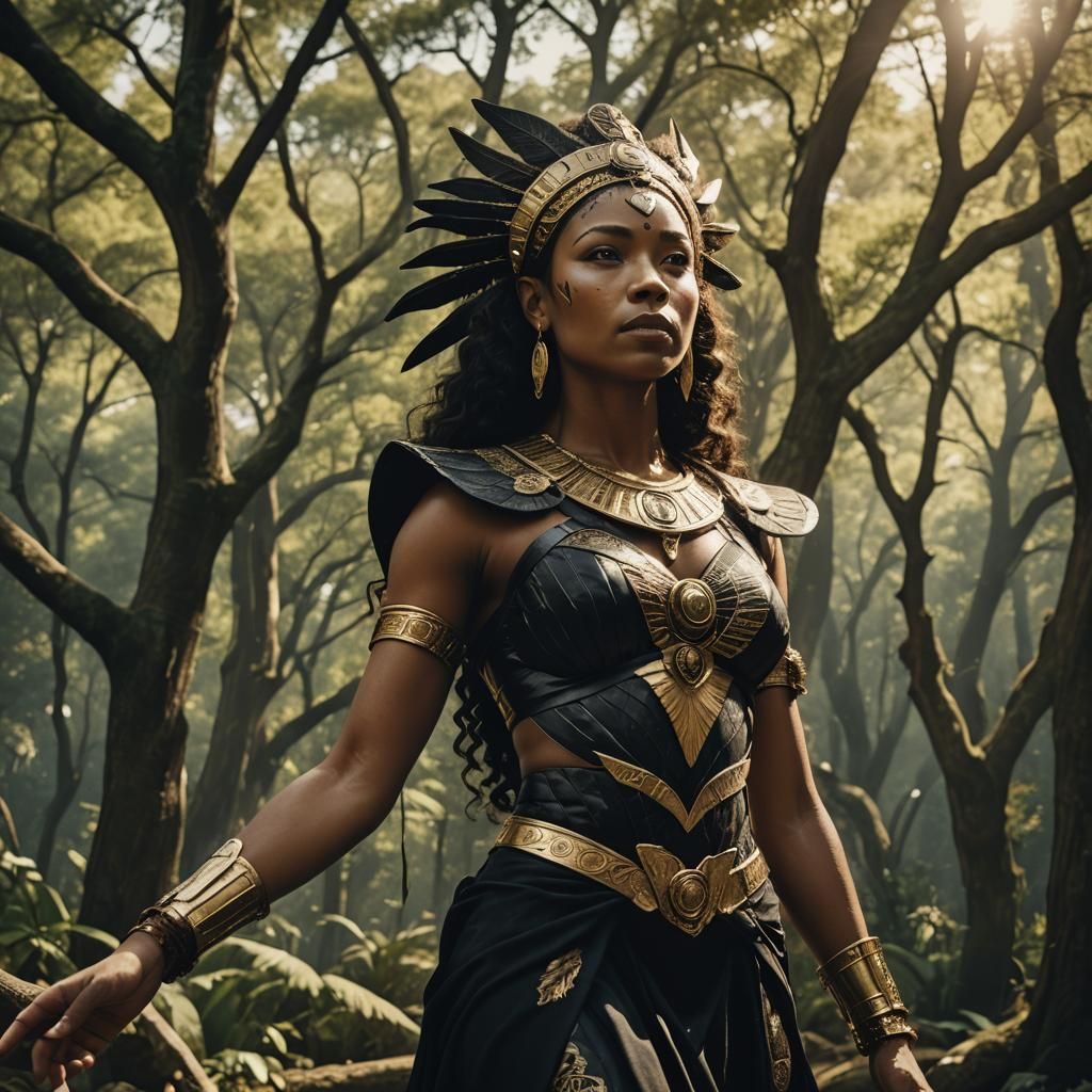 Pleiades Goddess: Cinematic Film Still