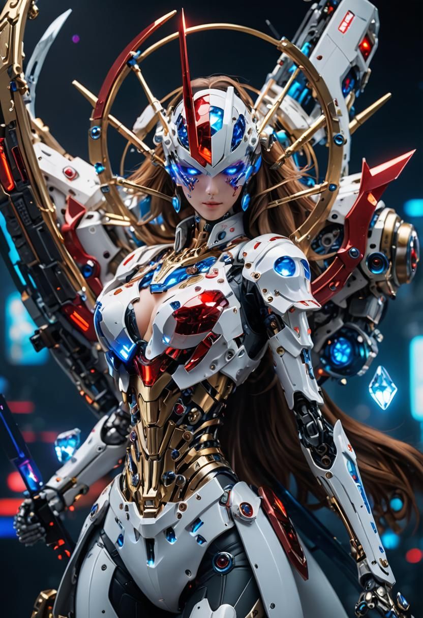 Anime Girl Integrated with Nintendo Switch Parts