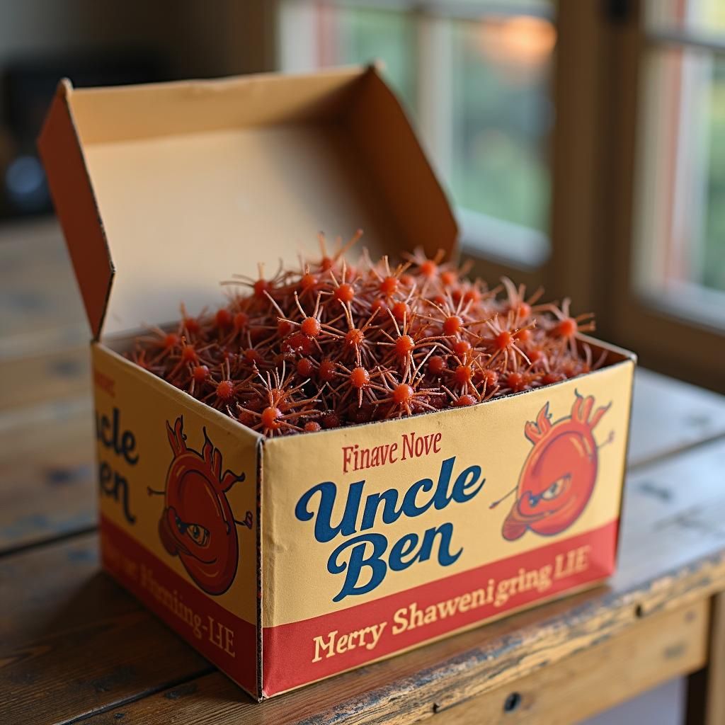 Humorous Product Box Featuring Altered Brand Name