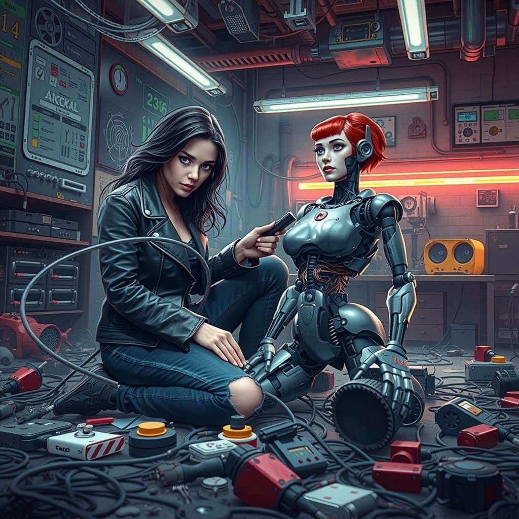 Rexxie & Robot Charlie