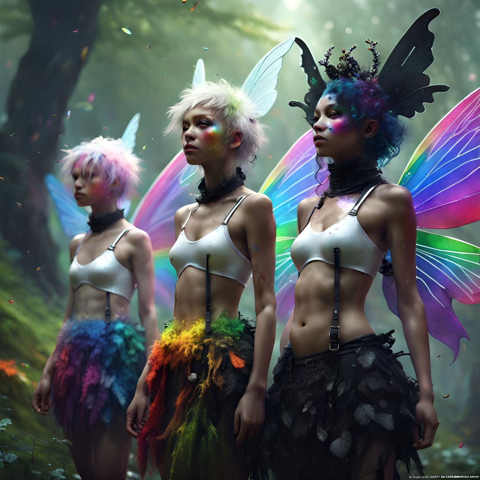 Faeries in Latex: Hyperdetailed Fantasy Art