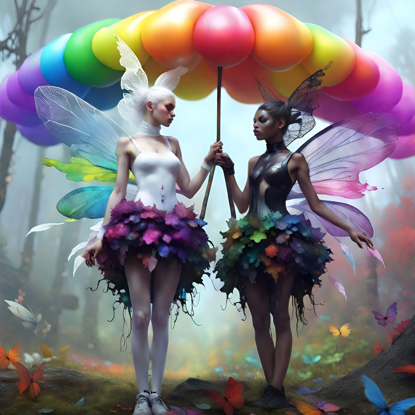Hyperdetailed Faeries in Latex: Fantasy Alchemy