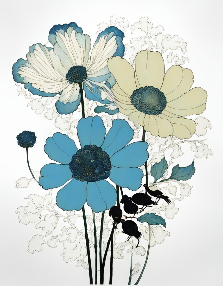 Edmund Dulac Style Portrait