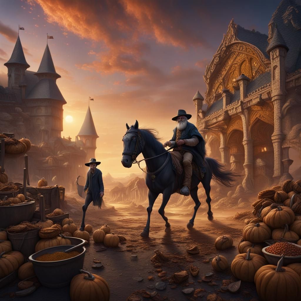 Terry Pratchett surveying his world!!