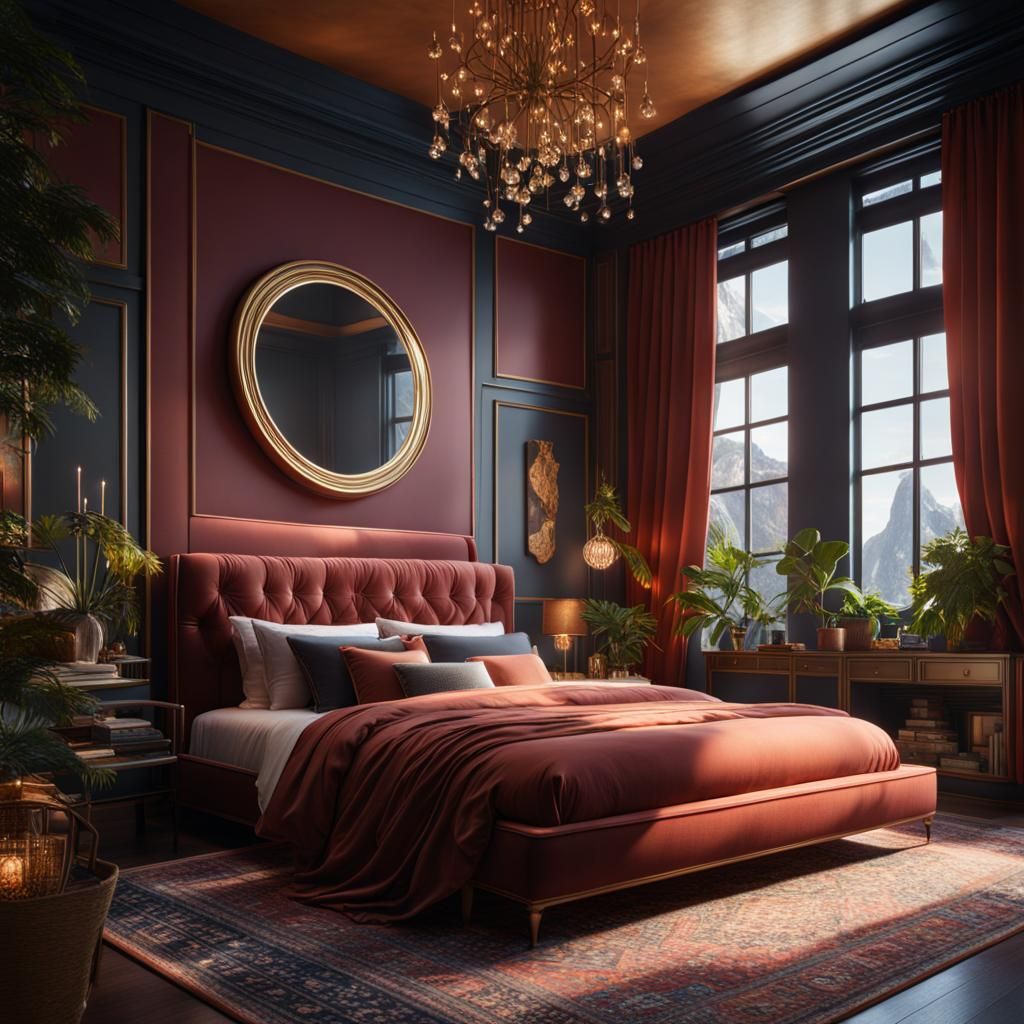 Ideal Bedroom for an INFJ Woman: Fantasy Concept Art