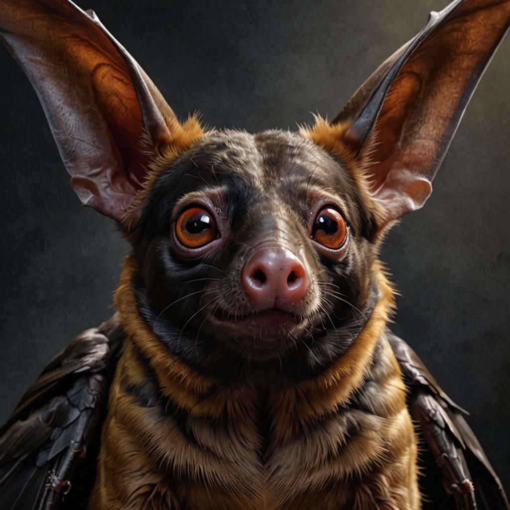 Hyperrealistic Portrait of Batty Koda in 8k Resolution